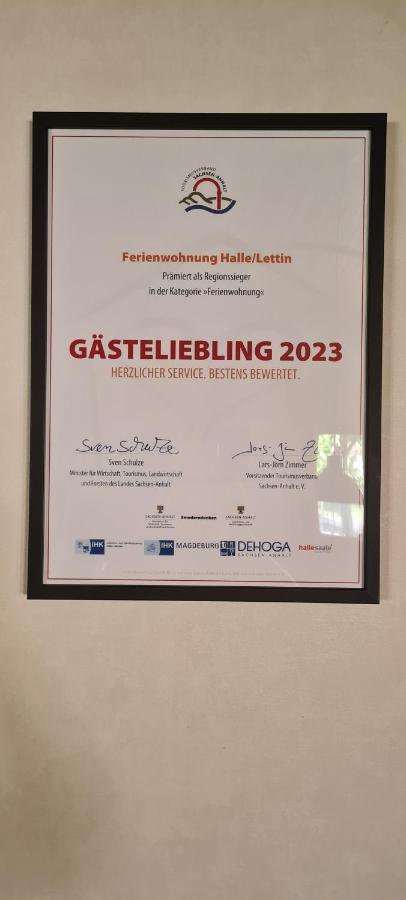 Ferienwohnung Halle/Lettin Halle  외부 사진